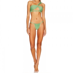 One Shoulder Sexy Bikini Set