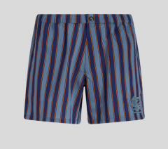 Striped swim shorts