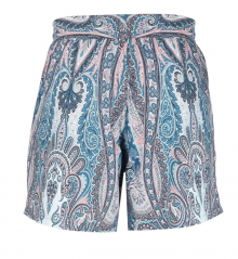 Paisley-print swim shorts