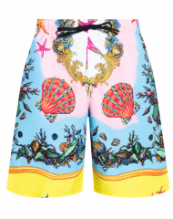 MULTICOLOUR PATTERNED SWIM SHORTS