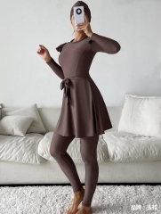 New Arab Hui swimsuit with ruffles and waistband, three or four piece swimsuit, Muslim conservative swimsuit with swim