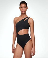 Twist Asymmetric One Piece Swimwear